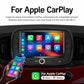 Car MP5 player head unit with colorful app interface screen
