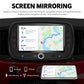 Car MP5 player head unit with screen mirroring map display