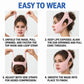 Pink adjustable face mask with side straps and openings for nose and mouth