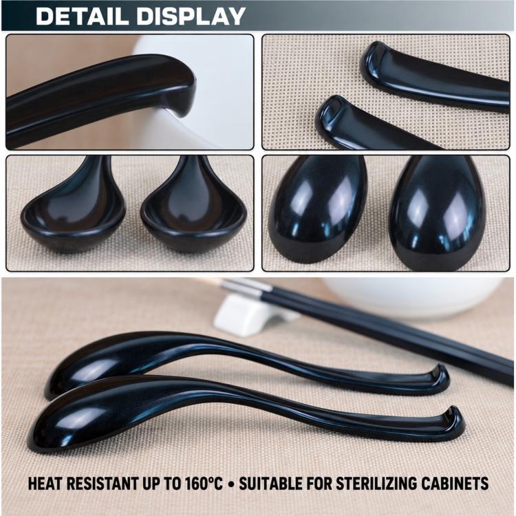 LsCook 2 PCS / Pack Long-handled Spoon Ramen Spoon