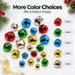 Christmas Trees Metal Cross Jingle Bell Charms, 200 PCS/Pack 6mm, 200 PCS/Pack 8mm, 100 PCS/Pack 10mm, 100 PCS/Pack 12mm, 100 PCS/Pack 13mm, 100 PCS/Pack 15mm, 100 PCS/Pack 18mm, 100 PCS/Pack 20mm, 100 PCS/Pack 25mm, 100 PCS/Pack 27mm, 100 PCS/Pack 30m...
