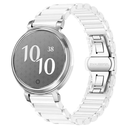 xDfind Ceramic Stainless Steel Watch Band, For Garmin Lily 14mm