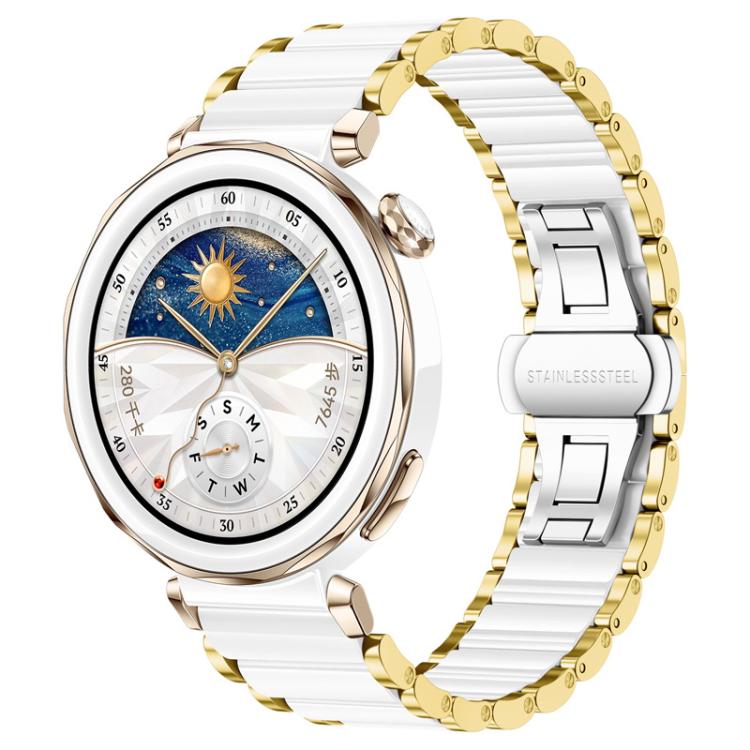 xDfind True Ceramic Stainless Steel Watch Band, For Huawei Watch GT 7 41mm / GT 6 41mm