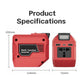 M7200 250W Portable Power Inverter, Multifunctional Battery Powered Inverter