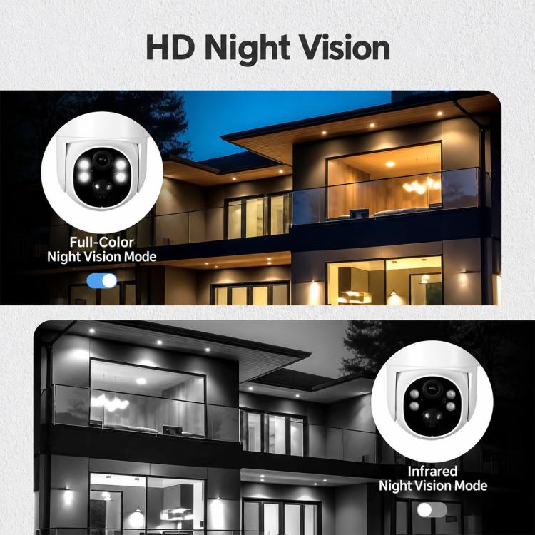 WCM-G20-S Outdoor Security Waterproof Camera, Support Remote Control / Solar Charging