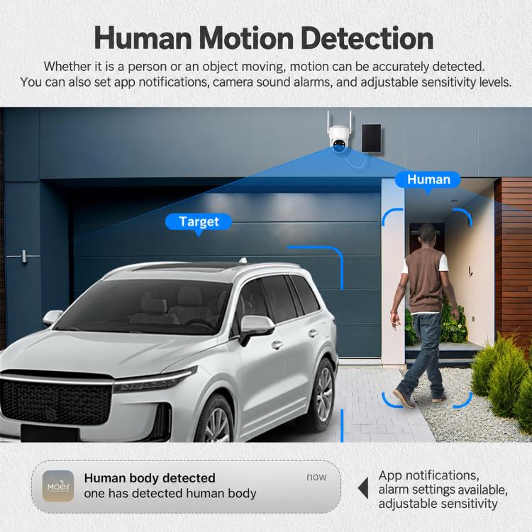 WCM-G20-S Outdoor Security Waterproof Camera, Support Remote Control / Solar Charging