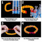 S-Clips DIY Bracelet Accessories for Rainbow Rubber Bands, 1000 PCS/Pack, 1500 PCS/Pack, 2000 PCS/Pack