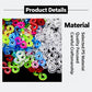 S-Clips DIY Bracelet Accessories for Rainbow Rubber Bands, 1000 PCS/Pack, 1500 PCS/Pack, 2000 PCS/Pack