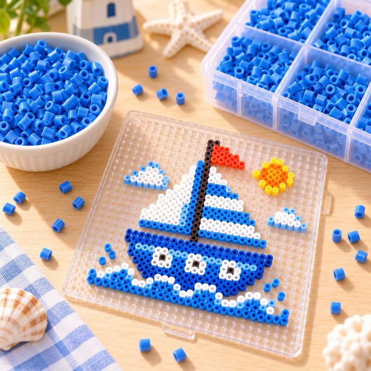 250g/Pack 2.6mm Fuse Beads 3D Puzzle DIY Refill Pack Approx. 23,000 PCS