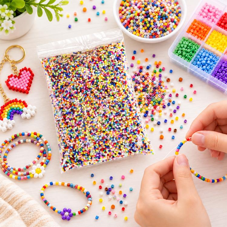 250g/Pack 2.6mm Fuse Beads 3D Puzzle DIY Refill Pack Approx. 23,000 PCS