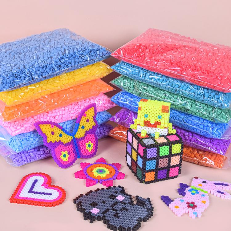 250g/Pack 5mm Fuse Beads 3D Puzzle DIY Refill Pack Approx. 4,000 PCS