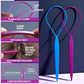 3 PCS/Set Steel-tail Highlight Comb & Topsy Tail Tool for Hair Braiding, Hook Tip, Flat Tip