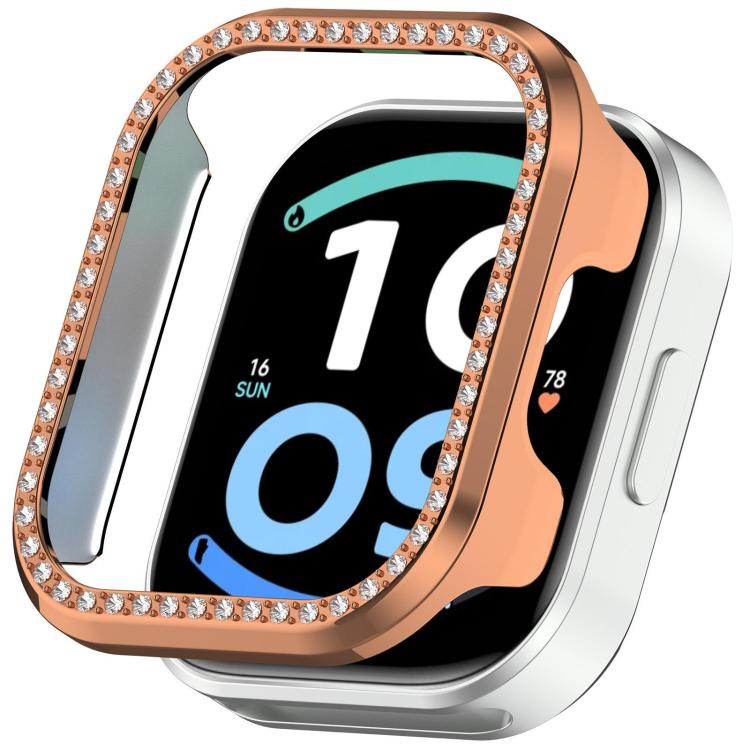 xDfind Single Row Diamond Hollow PC Watch Case, For Redmi Watch 6 Active