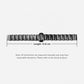 xDfind Irregular Metal Watch Band, For Fitbit Inspire 3