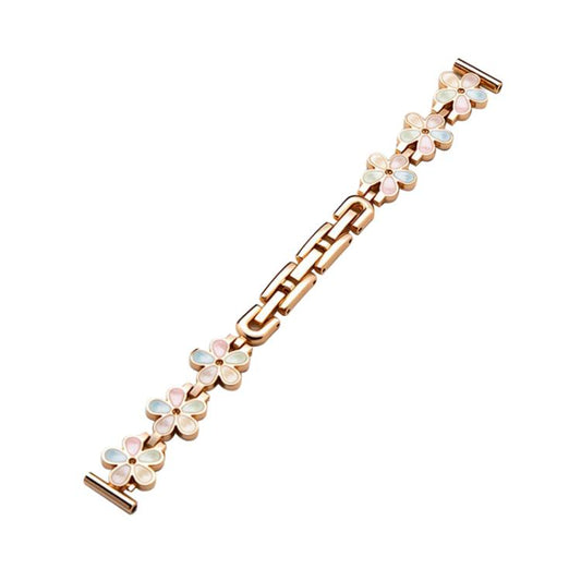 xDfind Universal Sun Petal Metal Watch Band, 18mm, 20mm, 22mm