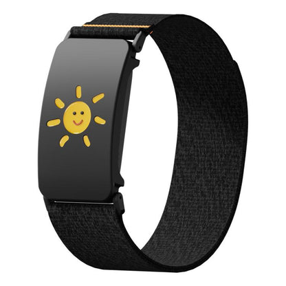 Epoxy Resin Metal Frame Nylon Watch Band, For Garmin CIRQA Smart Band