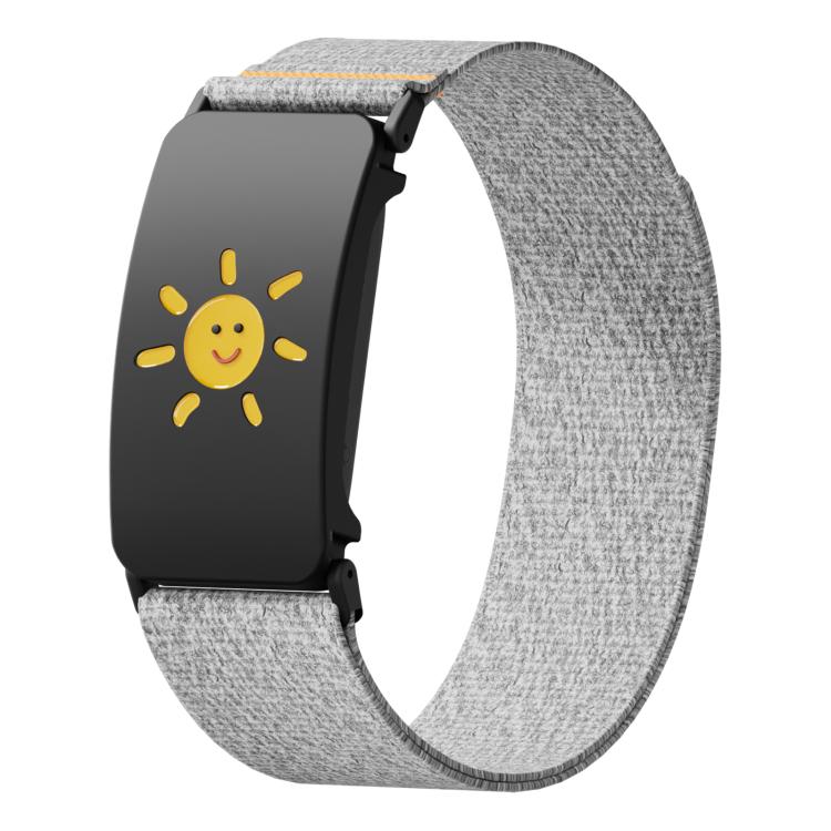 Epoxy Resin Metal Frame Nylon Watch Band, For Garmin CIRQA Smart Band