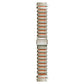 Zinc Alloy Hybrid Silicone Magnetic Buckle Watch Band, 22mm