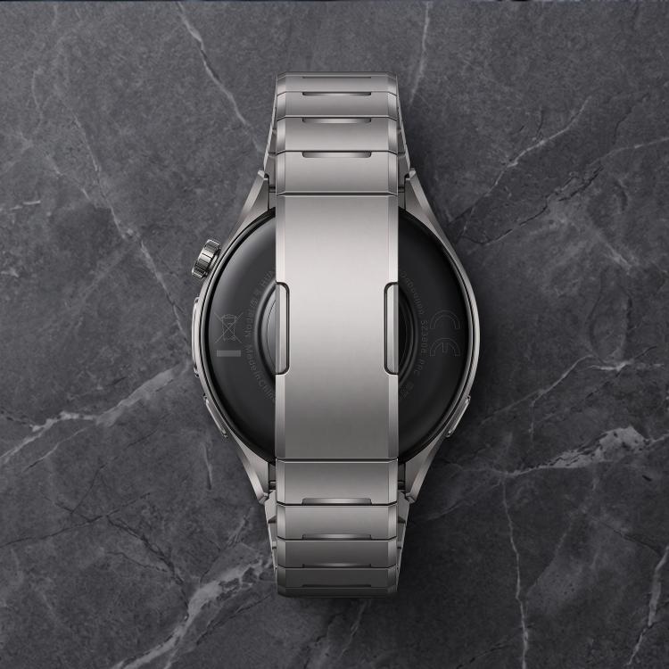 Quick Release Press Button Design One Bead Removable Titanium Alloy Watch Band, 22mm