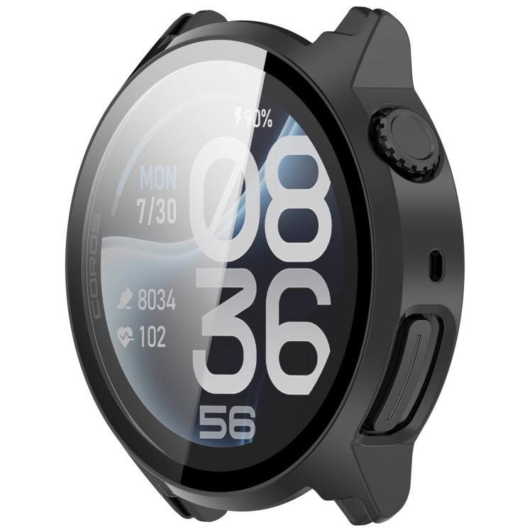 Tempered Film Integrated PC Watch Protective Case, For COROS PACE 4 Pro