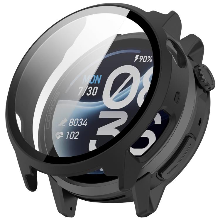 Tempered Film Integrated PC Watch Protective Case, For COROS PACE 4 Pro