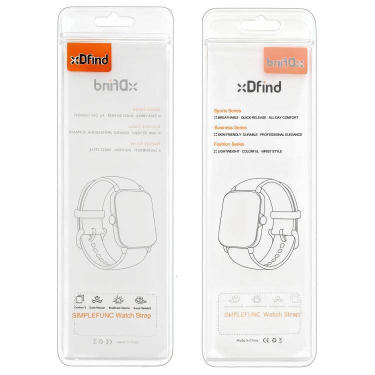 xDfind Wavy Texture Loop Magnetic Silicone Watch Band, For Google Fitbit Air