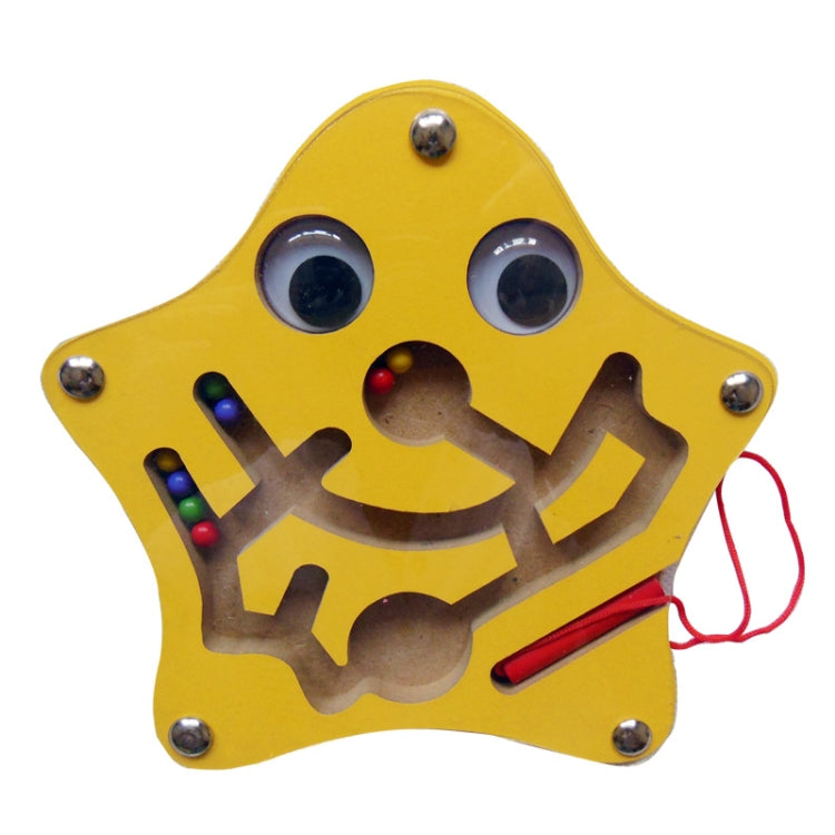 Children Puzzle Toy Wooden Magnetic Small Size Animal Maze, Frog, Duck, Fish, Owl, Ladybug, Tortoise, Monkey, Apple, New Small Fish, Starfish, New Apple, Snail