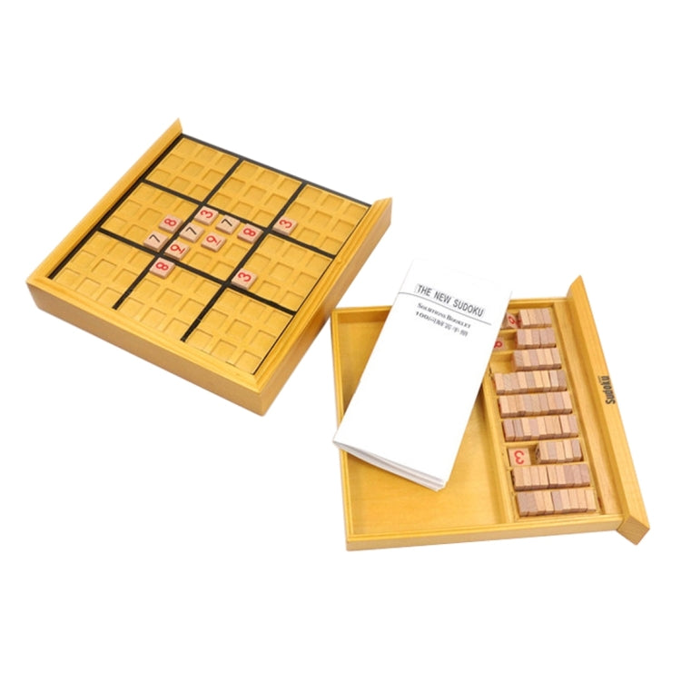 9 x 9 Intelligence Toy Wooden Sudoku, 9x9