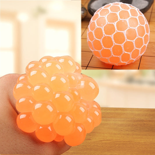 6cm Anti-Stress Face Reliever Grape Ball Extrusion Mood Squeeze Relief Healthy Funny Tricky Vent Toy, 6cm Blue, 6cm Magenta, 6cm Orange, 6cm Green