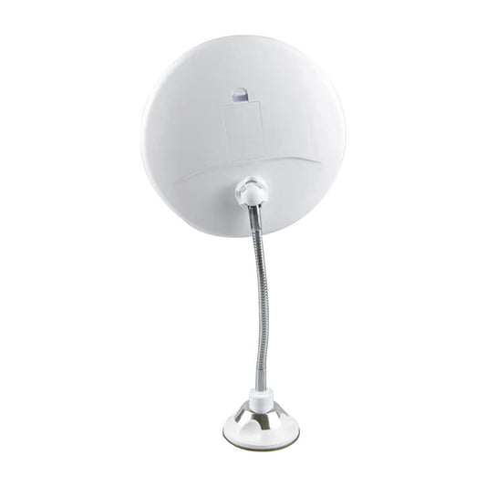Suction Cup Type LED Lighted Makeup Mirror Flexible Wall Mounted Folding Mirror, LED Light Mirror
