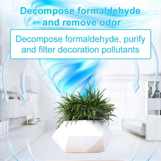 Dark Color Stripe Flower Pot + Imitation Ceramic Resin Base Magnetic Levitation Potted Plant Home Decoration, EU Plug, Dark Color EU Plug, Soil Color EU Plug, Ivory White EU Plug, Volcanic Rock EU Plug, Beige Stripe EU Plug, White Stripe EU Plug