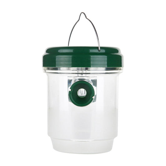 Solar Powered LED Fly Bee Trap Catcher Insect Control Tool, Black
