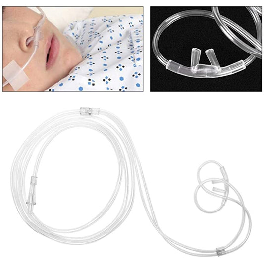 5 PCS Household Disposable Double-hole Nasal Oxygen Tube Pipe Oxygen Supply Tubing, Length: 4m, Length: 4m