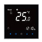 BHT-2001 3A Load Water Heating Type LCD Digital Heating Room Thermostat, Display Clock / Temperature / Time / Week / Heat etc., BHT-2001 3A (Black)
