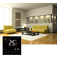 BHT-2001 3A Load Water Heating Type LCD Digital Heating Room Thermostat, Display Clock / Temperature / Time / Week / Heat etc., BHT-2001 3A (Black)