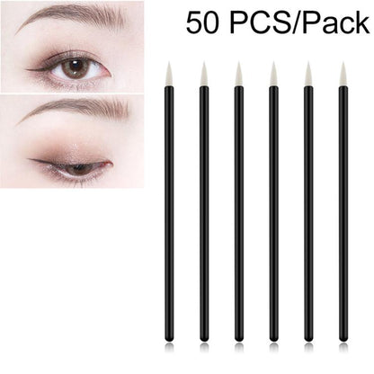 50 PCS Eyeliner Brush Cosmetic Makeup Brushes Eyes Make Up Styling Tools
