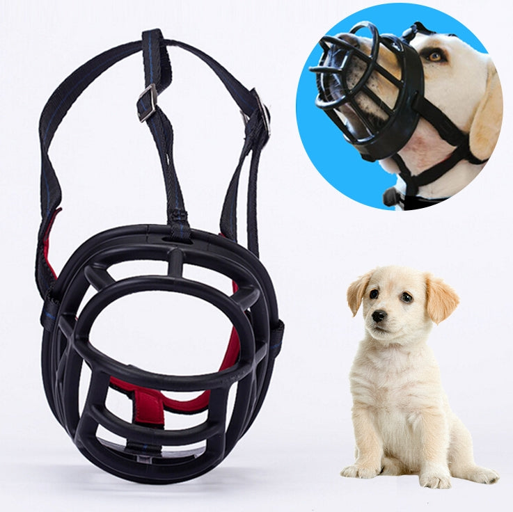Dog Muzzle Prevent Biting Chewing and Barking Allows Drinking and Panting, Size: 6.8*6.3*7.8cm, Size: 6.8*6.3*7.8cm