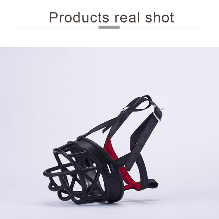 Dog Muzzle Prevent Biting Chewing and Barking Allows Drinking and Panting, Size: 6.8*6.3*7.8cm, Size: 6.8*6.3*7.8cm