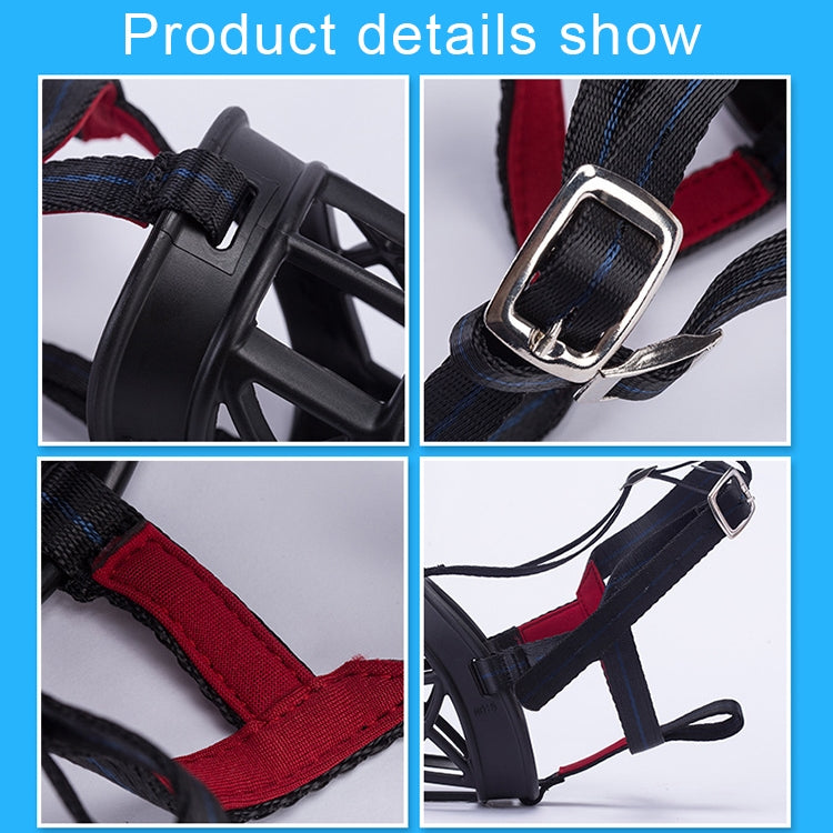 Dog Muzzle Prevent Biting Chewing and Barking Allows Drinking and Panting, Size: 6.8*6.3*7.8cm, Size: 6.8*6.3*7.8cm
