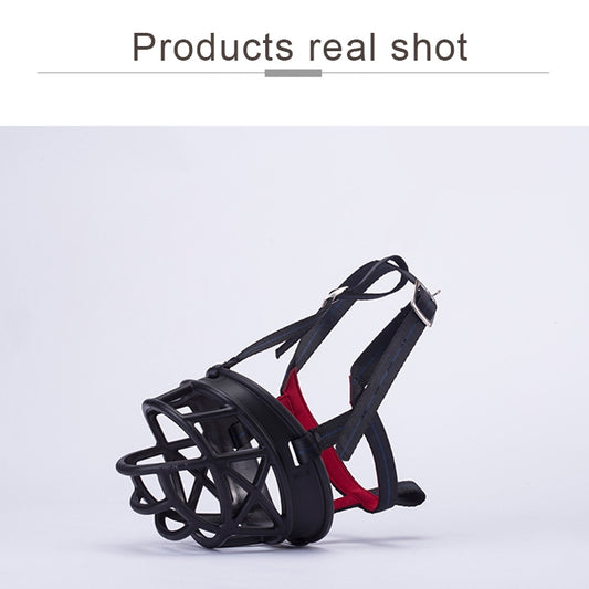 Dog Muzzle Prevent Biting Chewing and Barking Allows Drinking and Panting, Size: 10.3*9.3*12.5cm, Size: 10.3*9.3*12.5cm
