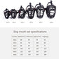 Dog Muzzle Prevent Biting Chewing and Barking Allows Drinking and Panting, Size: 10.3*9.3*12.5cm, Size: 10.3*9.3*12.5cm