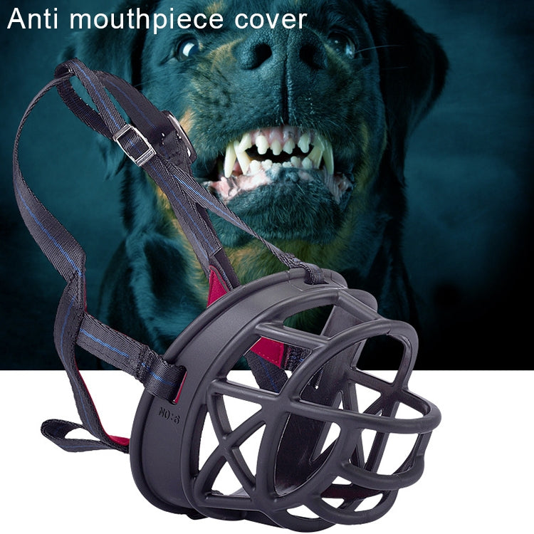 Dog Muzzle Prevent Biting Chewing and Barking Allows Drinking and Panting, Size: 12.5*12.5*15.4cm, Size: 12.5*12.5*15.4cm