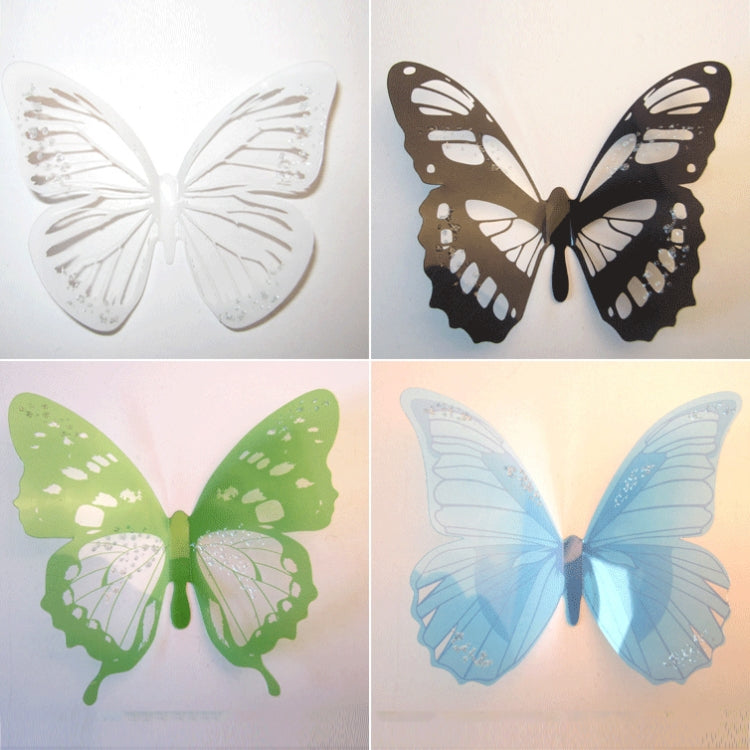 12pcs / Set Home Decoration Originality PVC 3D Butterfly Wall Paste, Butterfly Wall Paste 4