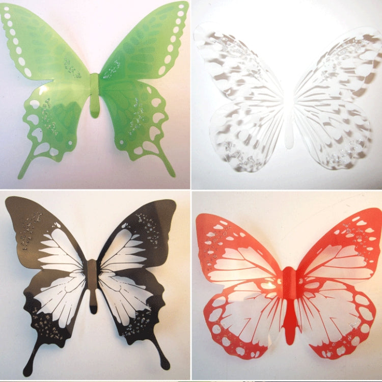 12pcs / Set Home Decoration Originality PVC 3D Butterfly Wall Paste, Butterfly Wall Paste 4