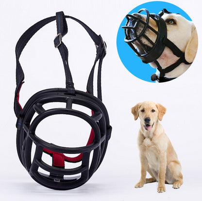 Dog Muzzle Prevent Biting Chewing and Barking Allows Drinking and Panting, Size: 8.8*8.4*11cm, Size: 8.8*8.4*11cm