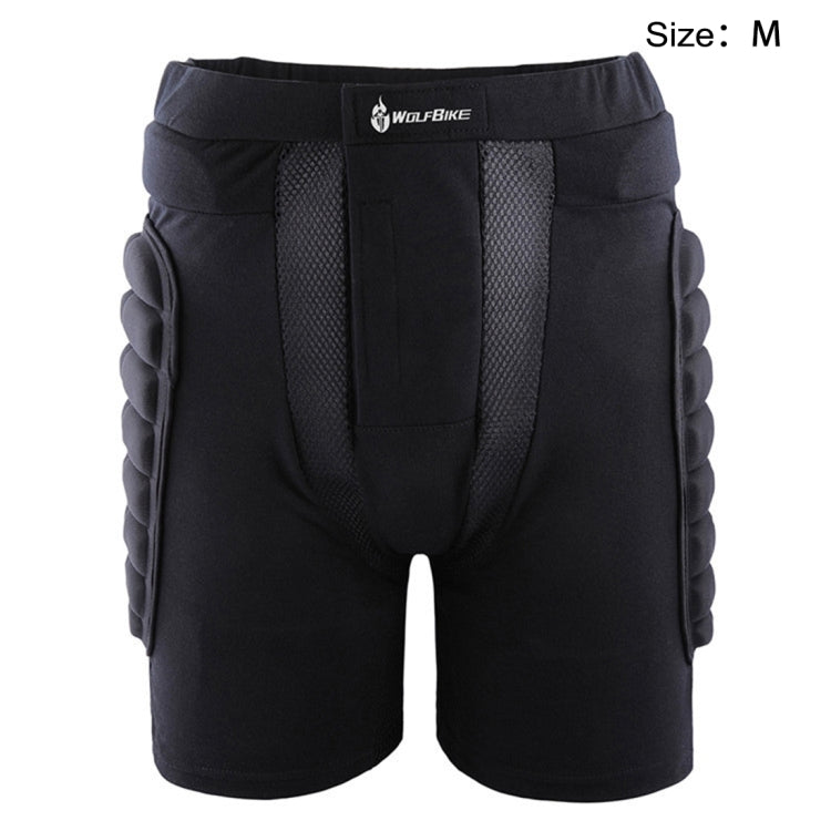 WOLFBIKE Adult  Skiing Skating Snowboarding Protective Gear Outdoor Sports Hip Padded Shorts, Size : M, Size : M