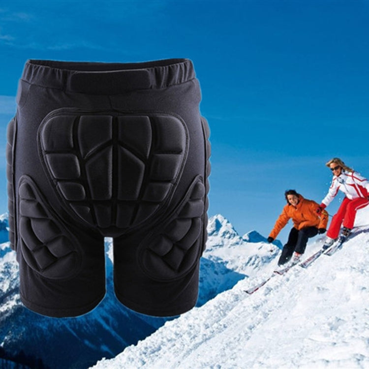 WOLFBIKE Adult  Skiing Skating Snowboarding Protective Gear Outdoor Sports Hip Padded Shorts, Size : M, Size : M