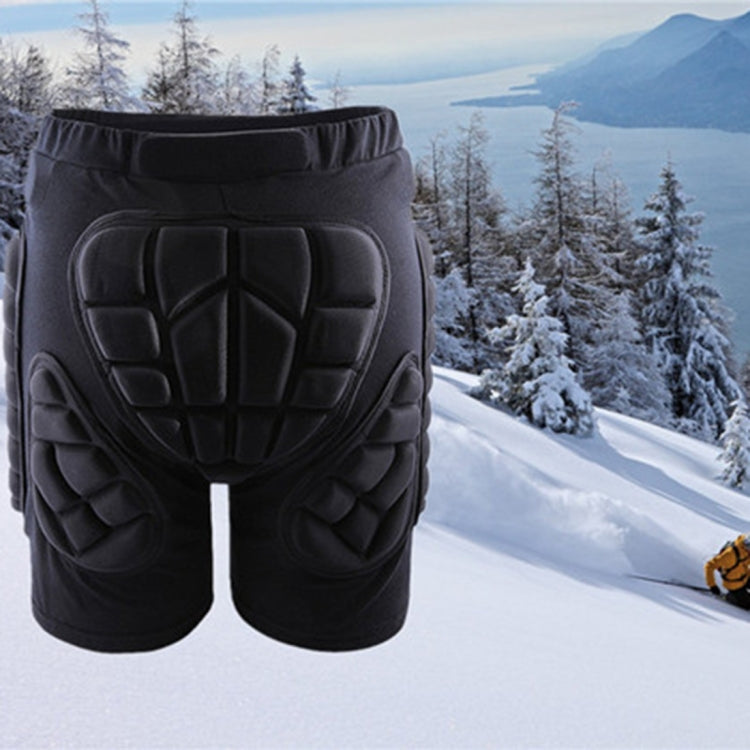 WOLFBIKE Adult  Skiing Skating Snowboarding Protective Gear Outdoor Sports Hip Padded Shorts, Size : M, Size : M