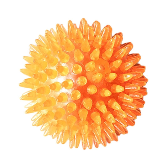 Pet Sounding Toy Hedgehog Ball Golden Retriever Molar Bite Resistant Tooth Toy for Large Pets, Medium, Diameter: 9cm, Random Color Delivery, Medium, Diameter: 9cm