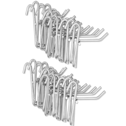10pcs 3.5mm Supermarket Iron Grid Shelf Hook, Length: 15cm, 3.5mm  15cm